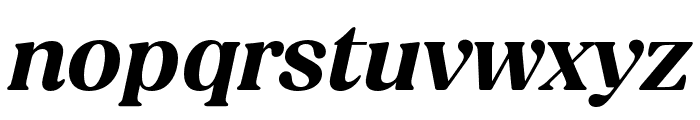 BT Amibus Trial SemiBold Italic Font LOWERCASE