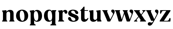 BT Amibus Trial SemiBold Font LOWERCASE