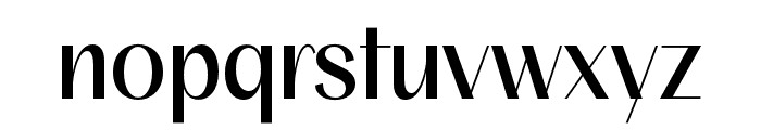 BT Suave Regular Font LOWERCASE