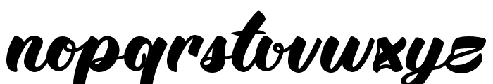 BTX-Angelika Regular Font LOWERCASE