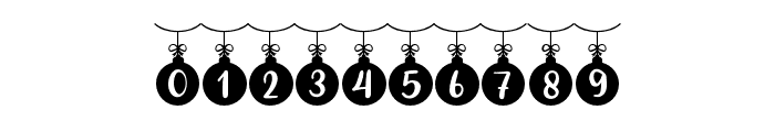 BtChristmasSunday-Hang Font OTHER CHARS