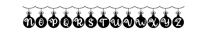 BtChristmasSunday-Hang Font UPPERCASE