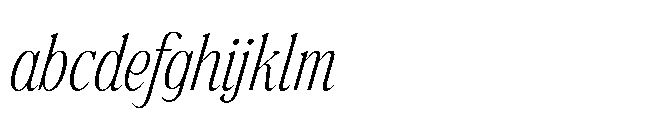 BT Absinotte Extra Light Italic FONT