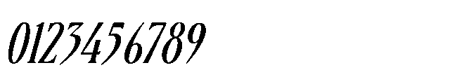 BT Absinotte Medium Italic Font OTHER CHARS