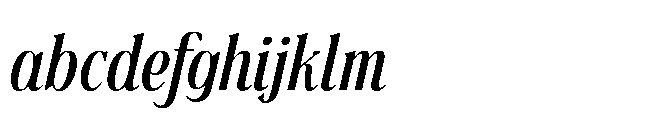 BT Absinotte Semi Bold Italic FONT