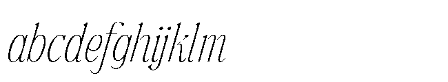 BT Absinotte Thin Italic FONT