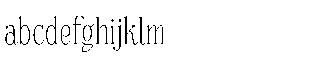 BT Absinotte Thin FONT