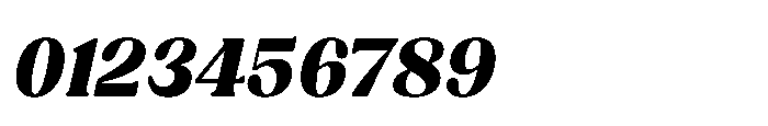 BT Amibus Extra Bold Italic Font OTHER CHARS