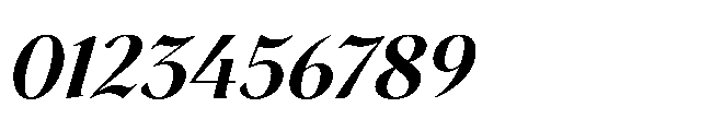 BT Annam Neue Black Italic Font OTHER CHARS