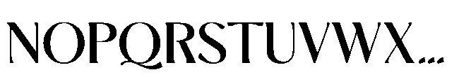 BT Annam Neue Bold Font UPPERCASE