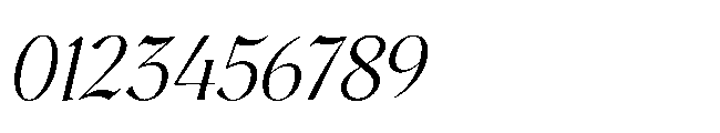 BT Annam Neue Light Italic Font OTHER CHARS