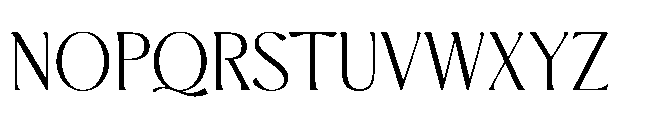 BT Annam Neue Light Font UPPERCASE