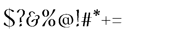 BT Annam Neue Regular Font OTHER CHARS