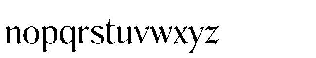 BT Annam Neue Regular Font LOWERCASE