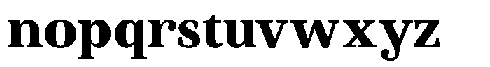 BT Circuit Black Font LOWERCASE