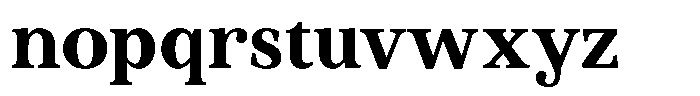 BT Circuit Bold Font LOWERCASE