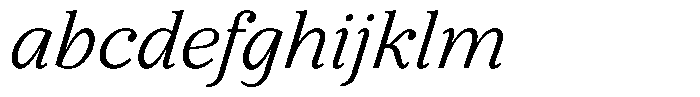 BT Circuit Light Italic 17 FONT