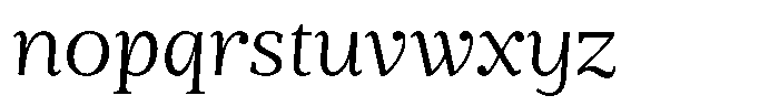 BT Circuit Light Italic 3 Font LOWERCASE