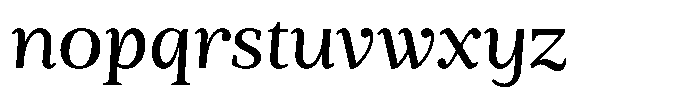 BT Circuit Regular Italic 3 Font LOWERCASE