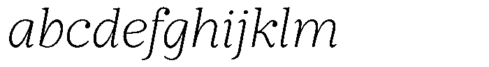BT Circuit Thin Italic 10 FONT