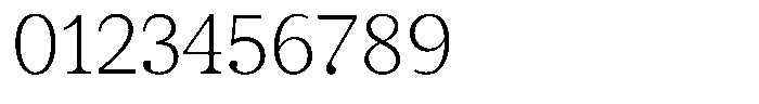 BT Circuit Thin Font OTHER CHARS