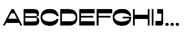 BT Elf50 Black Font UPPERCASE