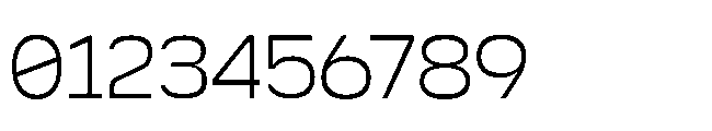 BT Elf50 Extra Light Font OTHER CHARS