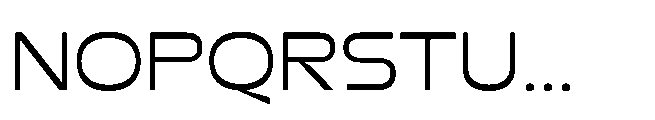 BT Elf50 Light Font UPPERCASE