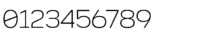 BT Elf50 Thin Font OTHER CHARS