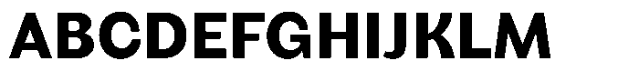 BT Giusto Bold Font UPPERCASE