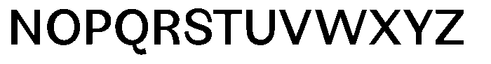 BT Giusto Medium Font UPPERCASE
