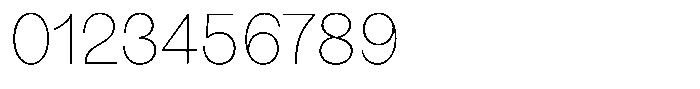 BT Giusto Thin Font OTHER CHARS