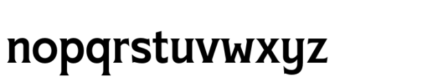 BT Glyphius Regular Font LOWERCASE