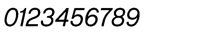BT Grotesk Italic Font OTHER CHARS