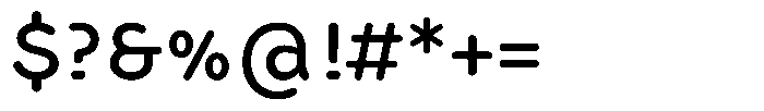 BT Kommod Font OTHER CHARS