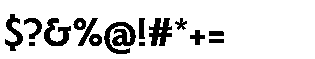 BT Lucent Bold Font OTHER CHARS
