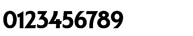 BT Lucent Extra Bold Font OTHER CHARS