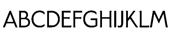 BT Lucent Regular Font UPPERCASE