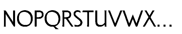 BT Lucent Regular Font UPPERCASE