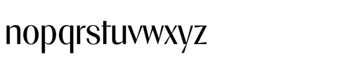 BT Nouvoty Regular Font LOWERCASE