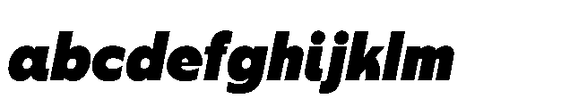 BT Oateria Black Italic FONT