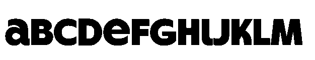 BT Oateria Black Font UPPERCASE