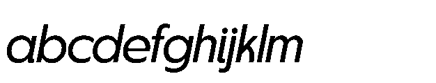 BT Oateria Italic FONT