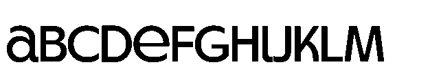 BT Oateria Medium Font UPPERCASE
