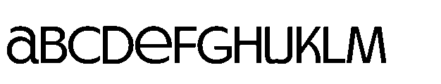 BT Oateria Regular Font UPPERCASE