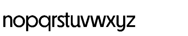 BT Oateria Regular Font LOWERCASE