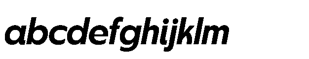 BT Oateria Semi Bold Italic FONT