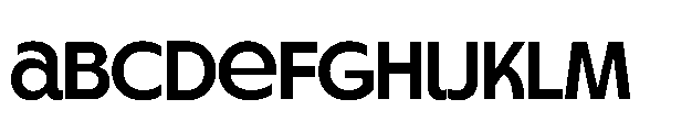 BT Oateria Semi Bold Font UPPERCASE