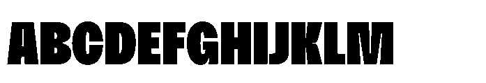 BT Solisiert Black Font UPPERCASE