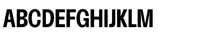 BT Solisiert Medium Font UPPERCASE